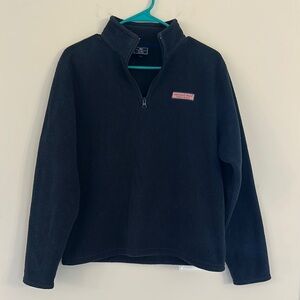 Vineyard Vines quarter zip Fleece Sweatshirt Kids Girls size Xl (20)